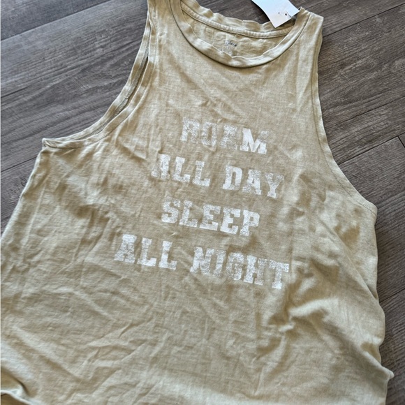 AERIE psycho oversized tank top 🤍 - Picture 8 of 12